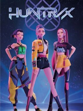 K-pop Demon Hunters Poster Aprox Size 24x36 Inches Only One In Stock